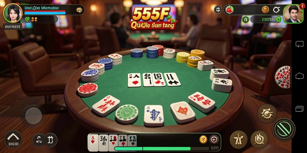 Screenshot gameplay QiuQiu yang seru dan menantang.