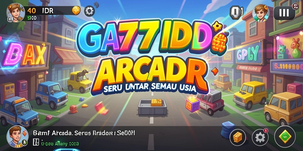 Screenshot gameplay 777IDR yang menampilkan aksi seru dan tantangan arcade.