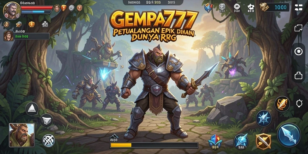Screenshot dari gameplay seru dalam <strong>GEMPA777</strong> yang menunjukkan pertarungan epik.