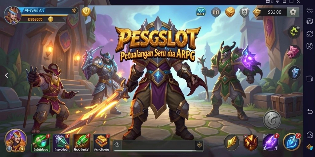 Screenshot gameplay <strong>PESGSLOT</strong> yang menampilkan aksi pertarungan seru.
