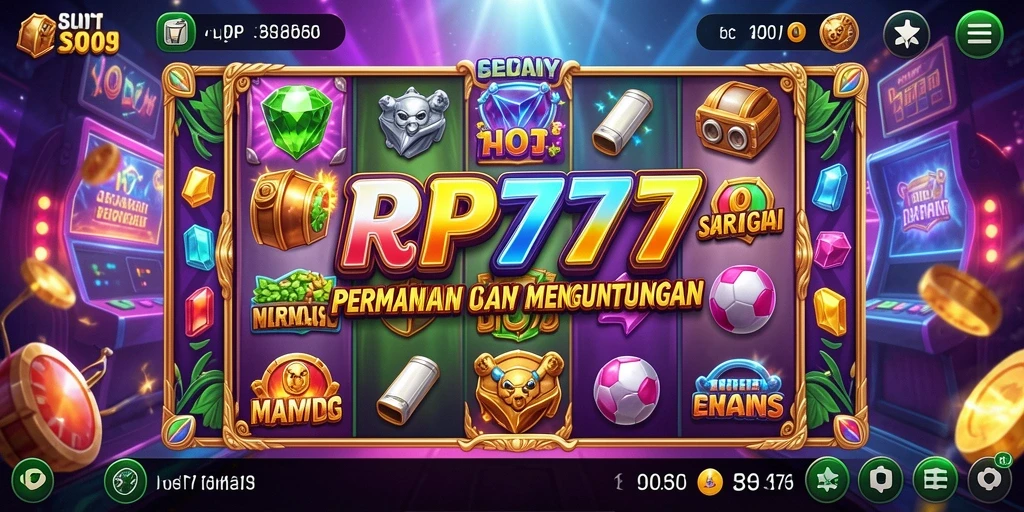 Tampilan menarik dari gameplay Slot RP777 yang menggoda.