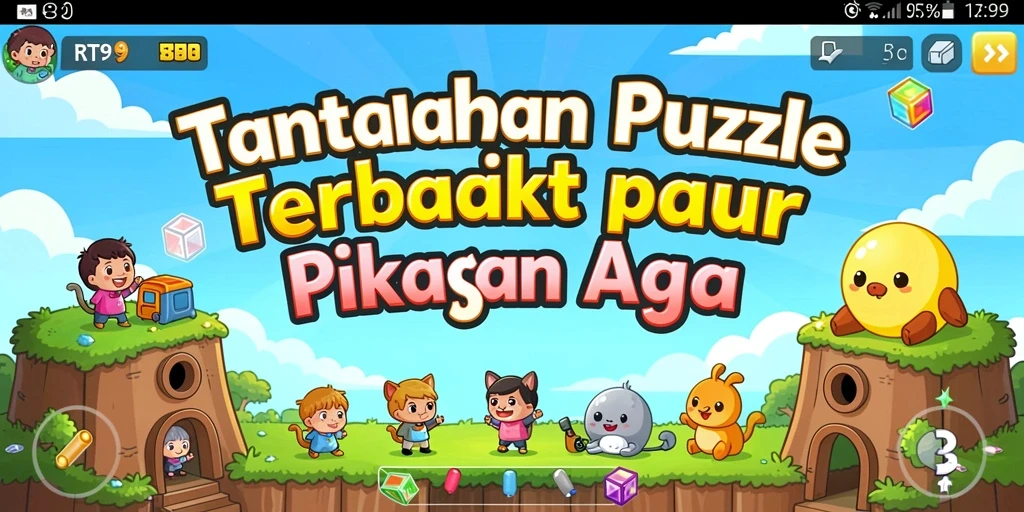 Tampilan gameplay RT99 yang menarik dan menantang teka-teki.